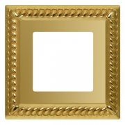 Рамка на 1 пост, цвет bright gold