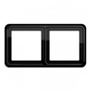 Рамка 2-ая Jung CD 500 Черный