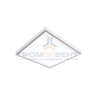 Светодиодный светильник "ВАРТОН" офисный накладной 595*595*50 мм 36 ВТ 6500К класс защиты IP40