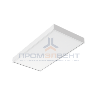 Светодиодный светильник "ВАРТОН" офисный встраеваемый/накладной 595*295*50мм 27 ВТ 4000К с функцией аварийного освещения