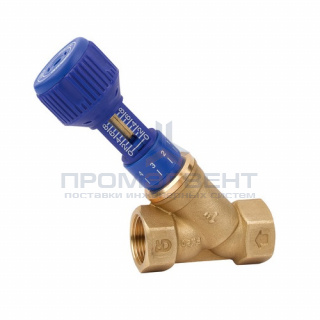 Клапан балансировочный ручной Cimberio 727OT - 3/4" (ВР/ВР, PN20, Tmax 120°C, без отводов)