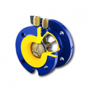 Клапан обратный дисковый Zetkama 408 A - Ду200 (ф/ф, PN16, Tmax 70°C, исполнение №53)