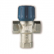 Клапан термостатический смесительный WATTS AQUAMIX 63C - 1" (ВР, регул.25-50°C, для тепл.полов)