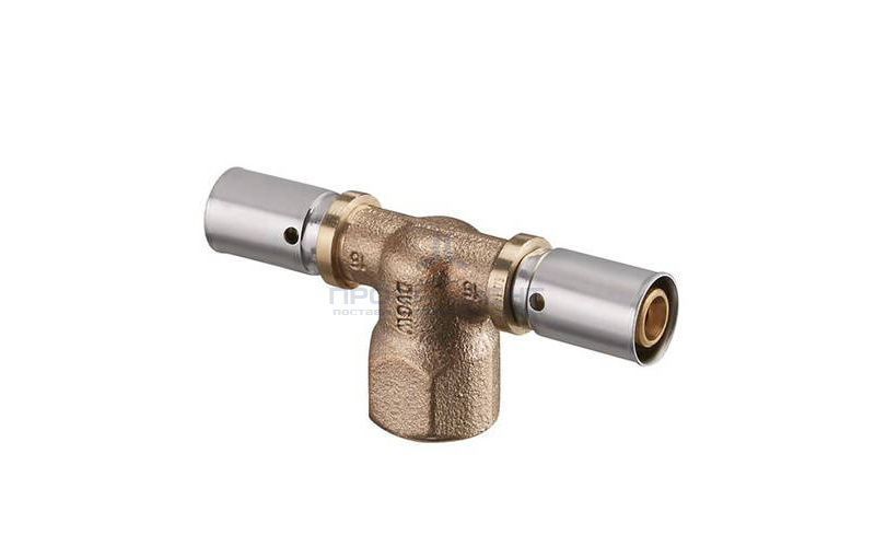 Тройник с переходом на внутреннюю резьбу Oventrop Cofit P - 16x2.0 x 1/2