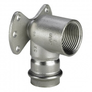 Водорозетка Viega Sanpress Inox 2325.5 - 15 x 1/2" (нержавеющая сталь)