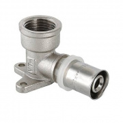 Водорозетка удлиненная VALTEC VTm.254H - 16 x 1/2" (прессовая, для металлопластиковых труб)