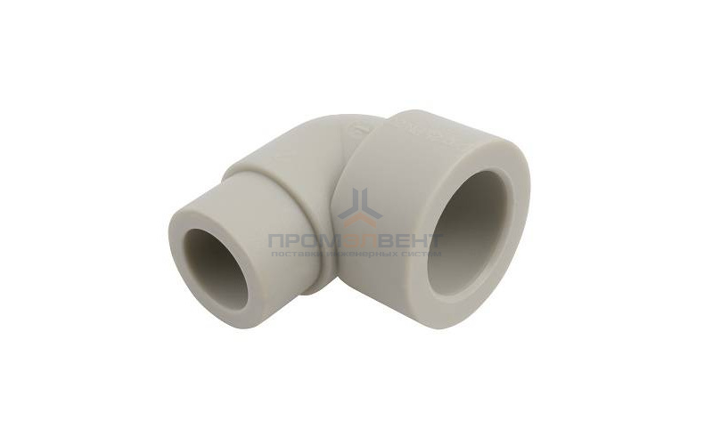 Отвод 90° FV-Plast - 20 (под пайку внутренняя/наружная для полипропиленовых труб, цвет серый)