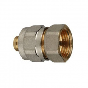 Переход на внутреннюю резьбу STOUT - 26 x 1" (винтовой, для металлопластиковых труб)