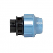 Переход на внутреннюю резьбу UNIDELTA 1004 - 32 x 3/4" (винтовой, для труб ПНД, резьба пластиковая)