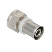 Переход на внутреннюю резьбу VALTEC VTm.202 - 26 x 1" (прессовой, для металлопластиковых труб)