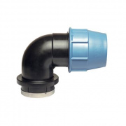 Переход на внутреннюю резьбу угловой UNIDELTA 1009 - 75 x 2"1/2 (винтовой, для труб ПНД)