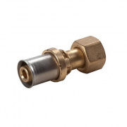 Переход на накидную гайку Giacomini RM179SP- 20x2.0 x 3/4" (с плоским уплотнением, прессовой)