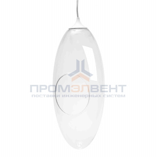 FT-18-01 Фитосветильник подвесной, светодиодный, 300х115мм, 220В, 1Вт, кабель 1м, белый (без наполнения)