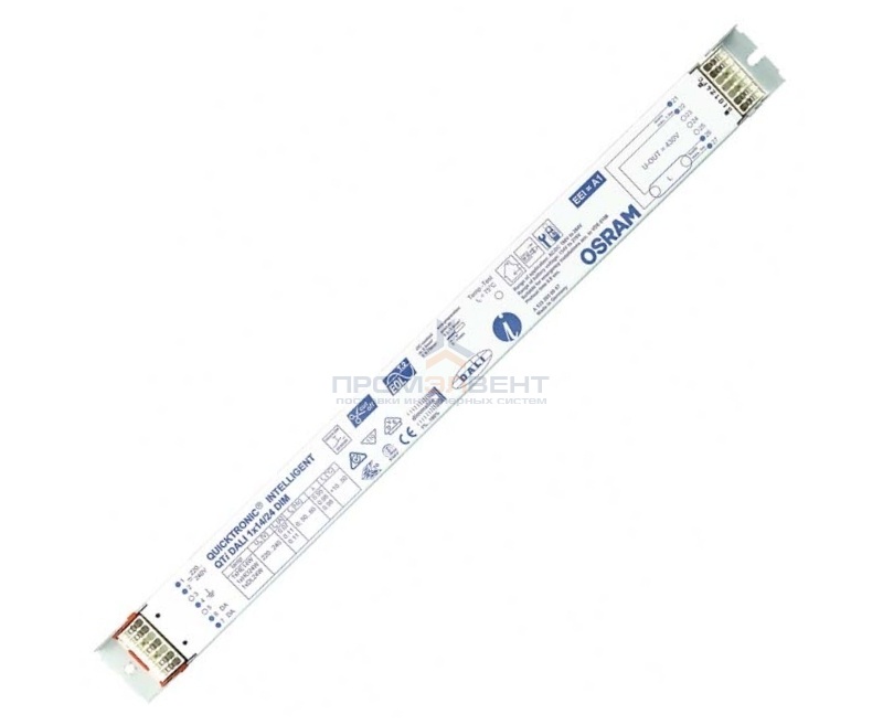 ЭПРА Osram QTi DALI 1x14/24 DIM диммируемый для люминесцентных ламп T5