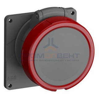 Розетка с прямым фланцем Easy&Safe ABB 432ERU6W 32A 3P+N+E IP67 6ч