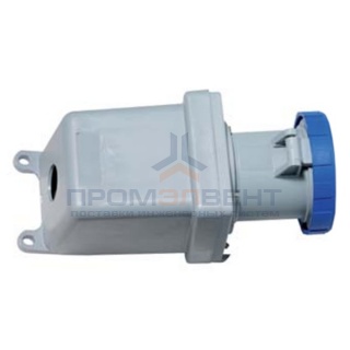 Розетка для накладного монтажа ABB 263 RS6W IP67 63A 2P+E