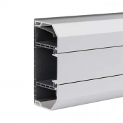 Кабель-канал K45 130X55 мм, одна секция, алюминий (кабельный короб)