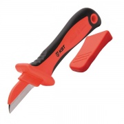 Нож монтерский изолированный до 1000В прямое изолированное лезвие НМИ-05 КВТ