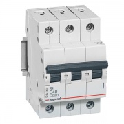 Автоматический выключатель Legrand RX3 3П 40A 4,5кА C (автомат электрический)